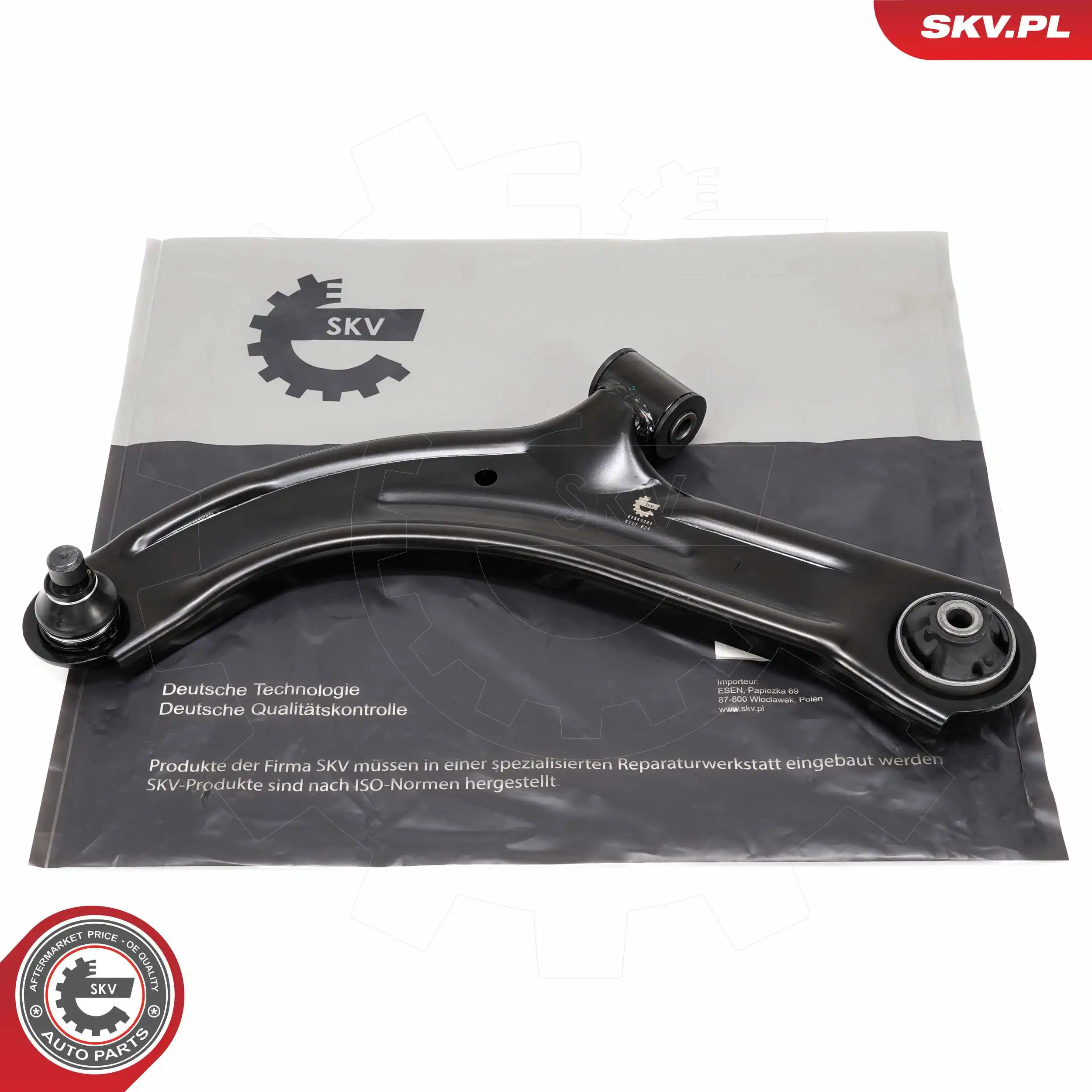 Control/Trailing Arm, wheel suspension